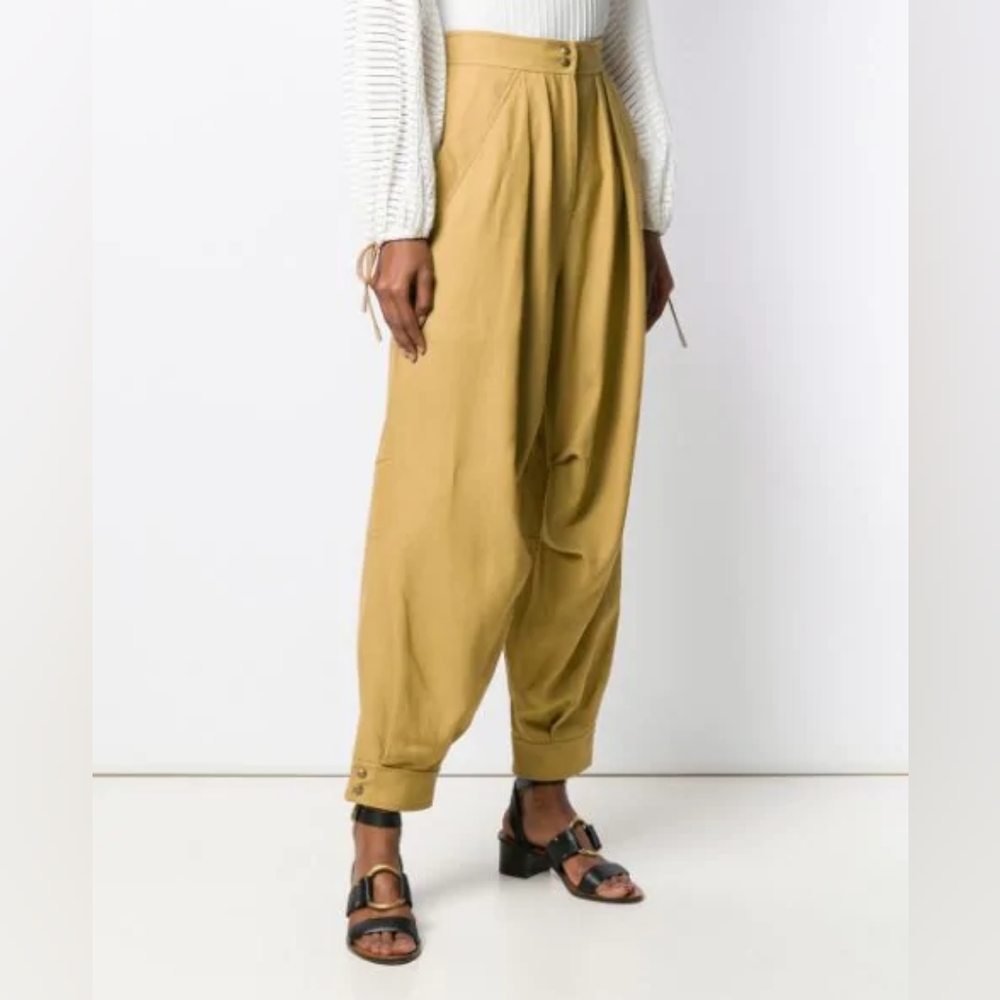 NWT Alberta Feretti pleated pants